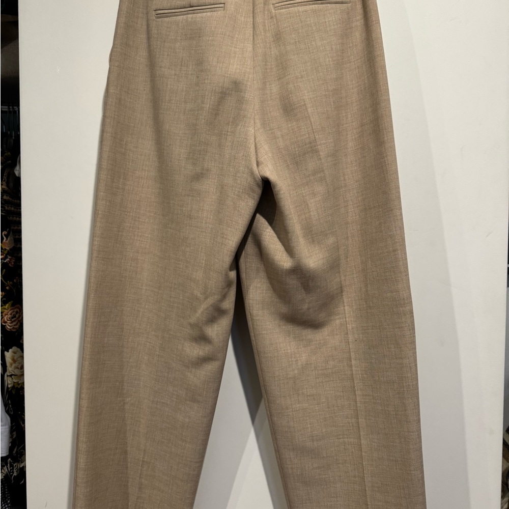 Wilfred Cream High-Waisted Trousers - Picture 3 of 4